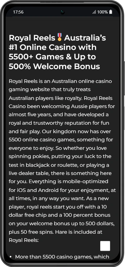 Top games Royal Reels